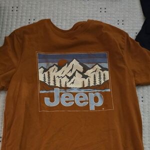 Jeep Orange Short Sleeve Tee